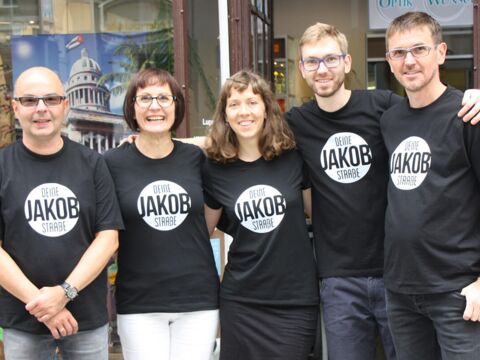 Jakobstraßenfest 2017 - Team Augenoptik Thomas Wünsche