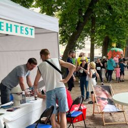 Augenoptik Martin Wünsche | Sehtest beim Görlitz-Marathon 2024