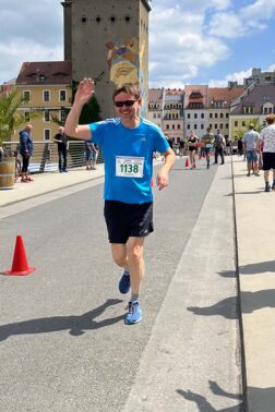 Augenoptik Martin Wünsche | Thomas Wünsche beim Görlitz-Marathon 2024